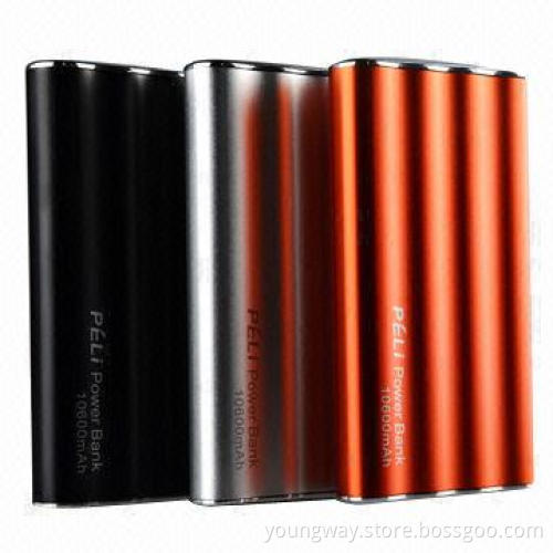 10,600mAh Portable Mobile Charger Battery with Two Output Ports